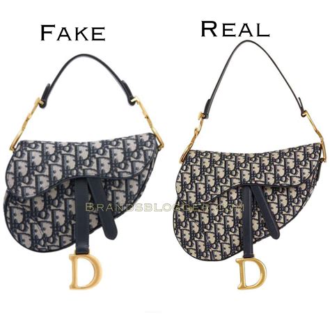 how to spot a fake christian dior saddle bag|knockoff dior saddle bag.